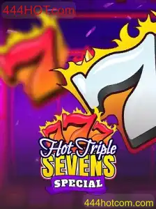 Descubra o Empolgante Jogo HotTripleSevensSpecial no 444HOT.com